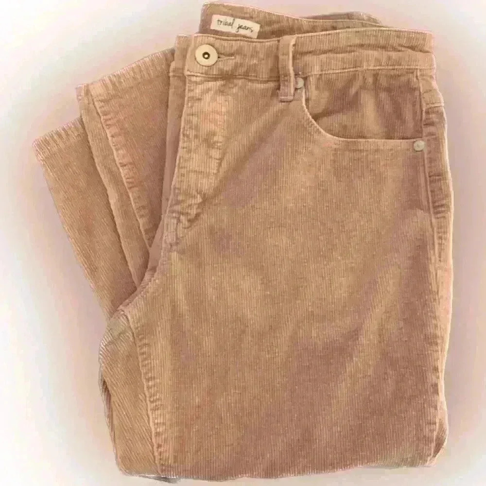 Tribal Corduroy Ankle Jegging Dusty Rose Redo listing photos